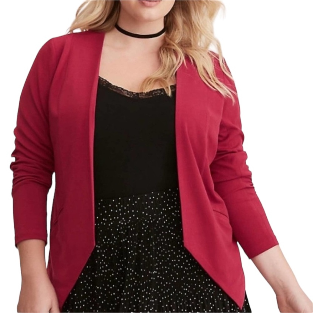 Torrid Red Blazer